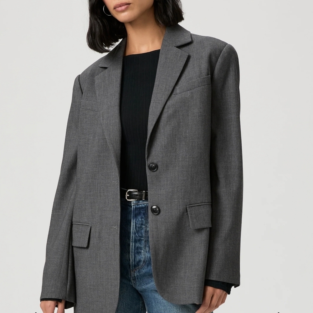 PAIGE Gray Blazer